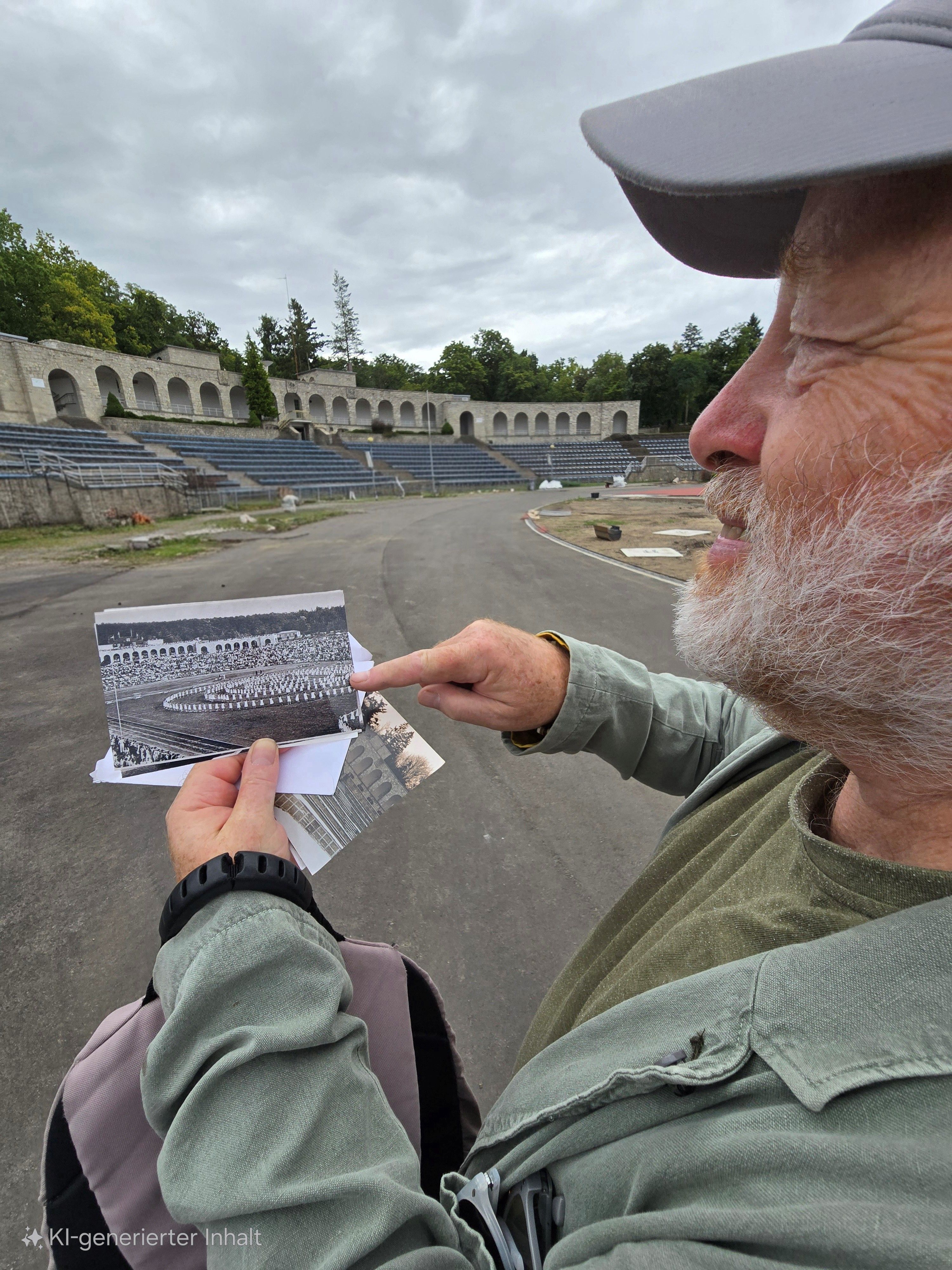 Herr Klemm im Stadion Slubice Herr Klemm im Stadion Slubice